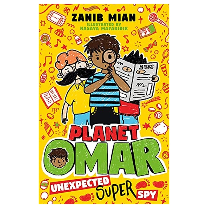  كتاب planet omar: unexpected super spy: book 2