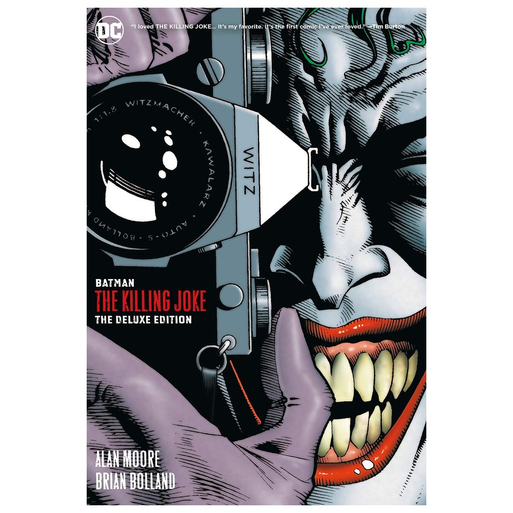  كتاب batman: the killing joke deluxe: dc black label edition