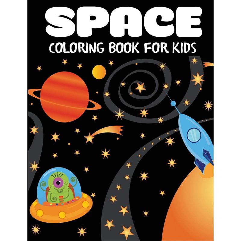 كتاب Space Coloring Book For Kids