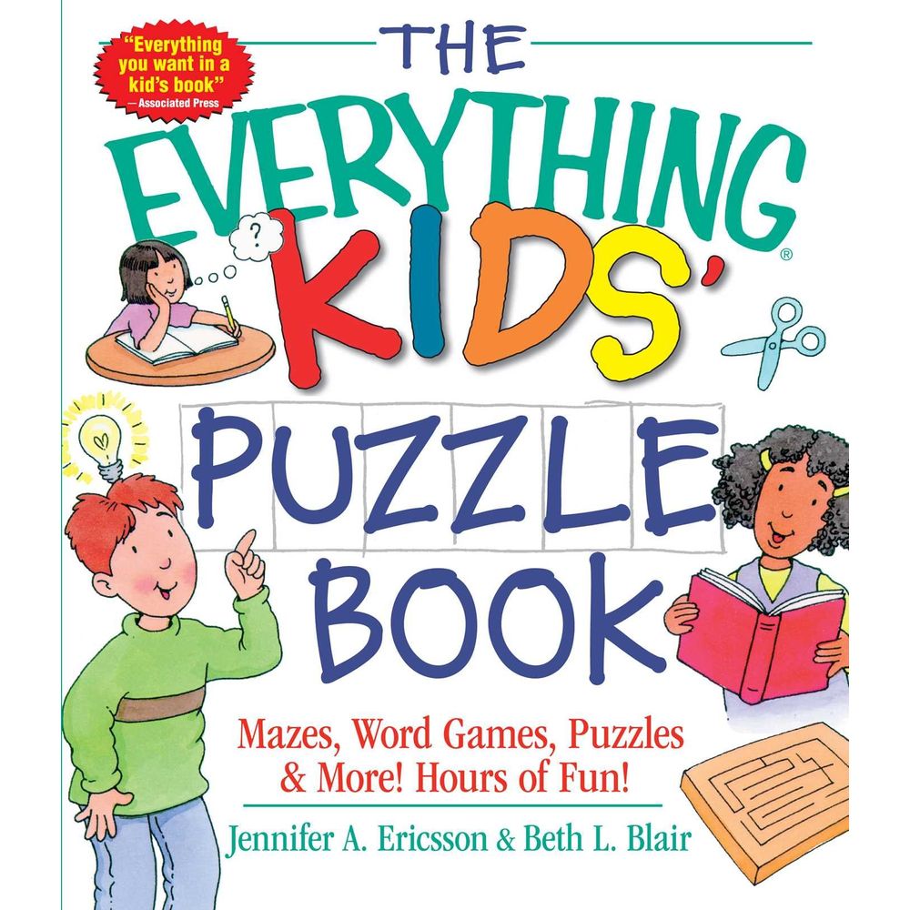 كتاب The Everything Kids' Puzzle Book
