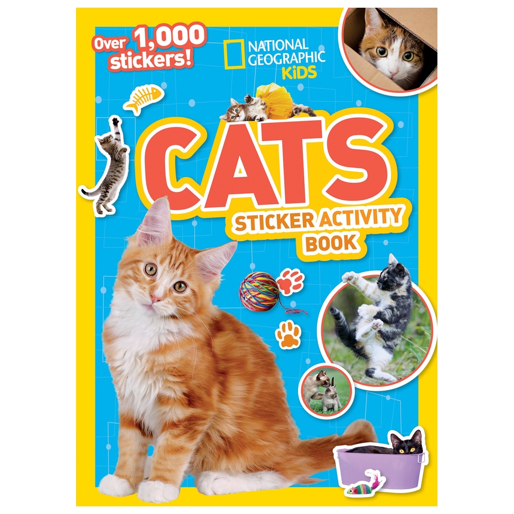 National Geographic Kids Cats Sticker Activity Book