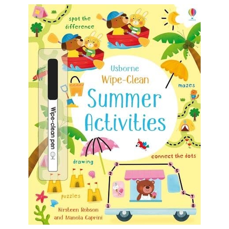 Usborne Books - Wipe-Clean Summer Activities