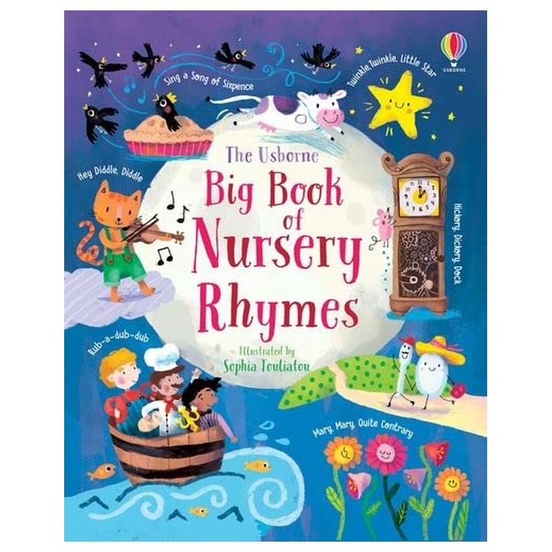  كتاب big book of nursery rhymes