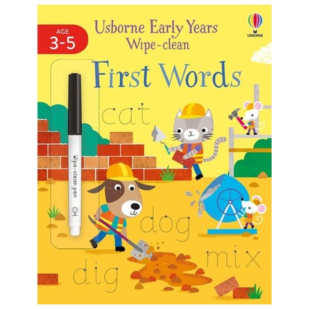 Usborne Books - Early Years Wipe-Clean First Words