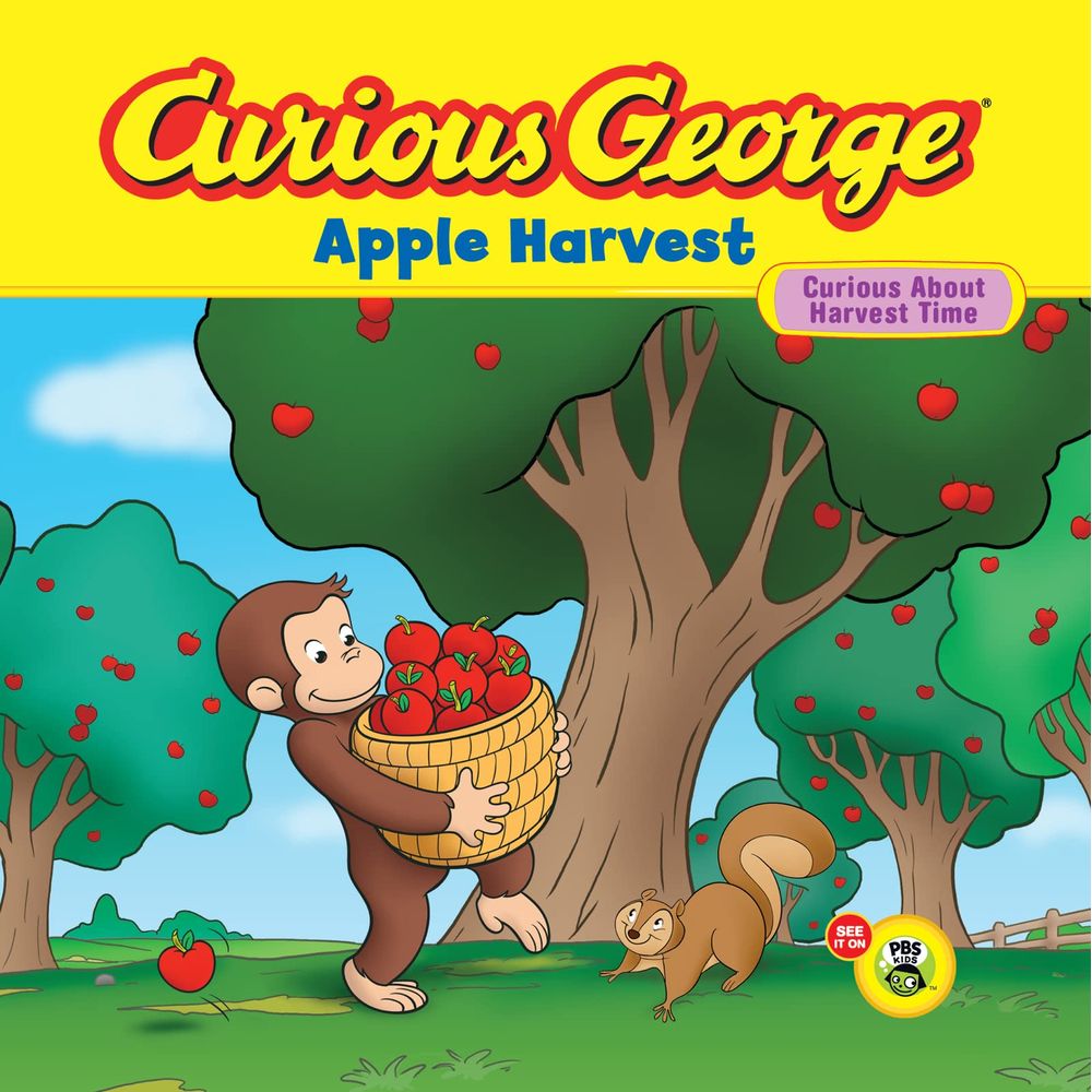 كتاب Curious George Apple Harvest