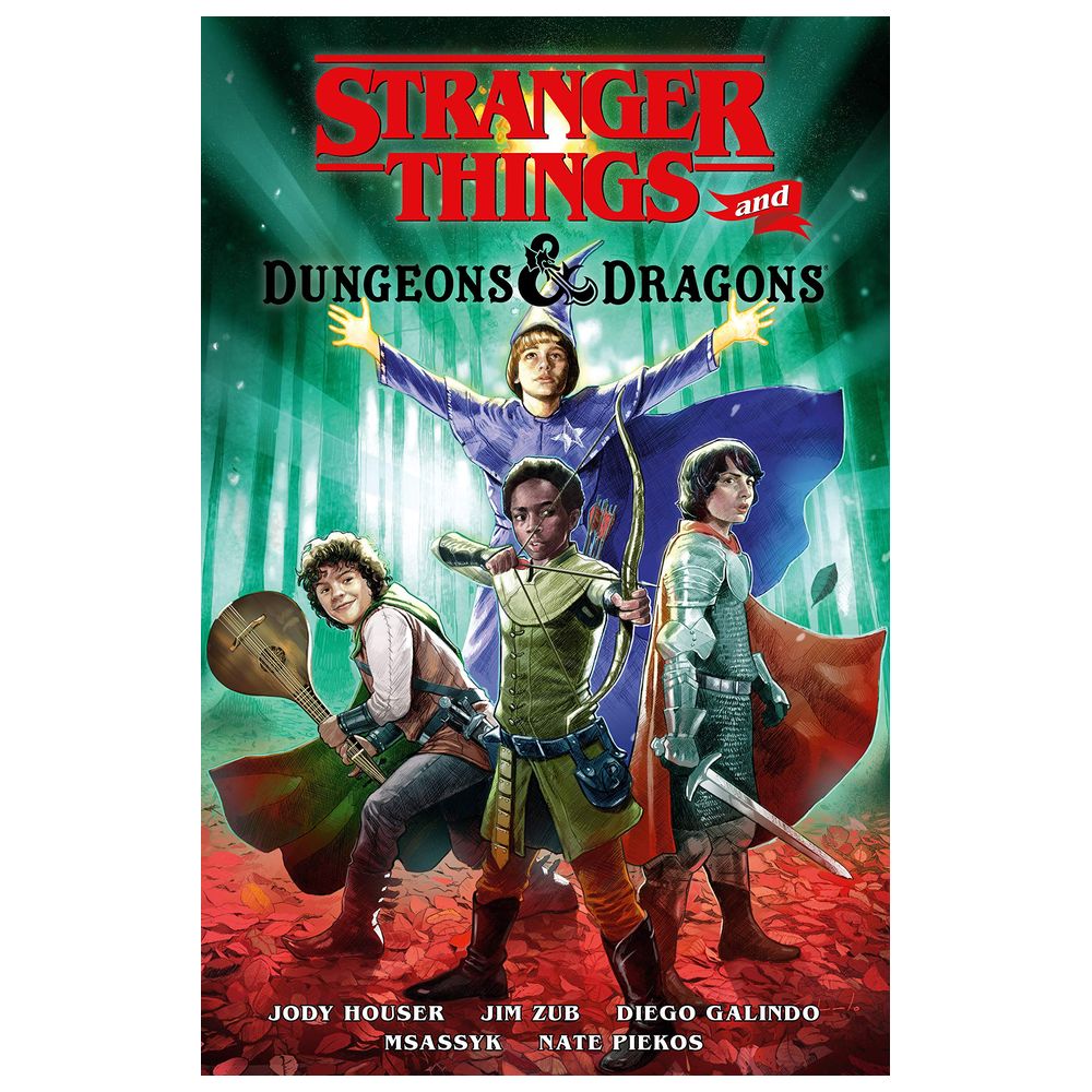 رواية مصورة من سترينجر ثينجز ودانجنز آند دراجونز