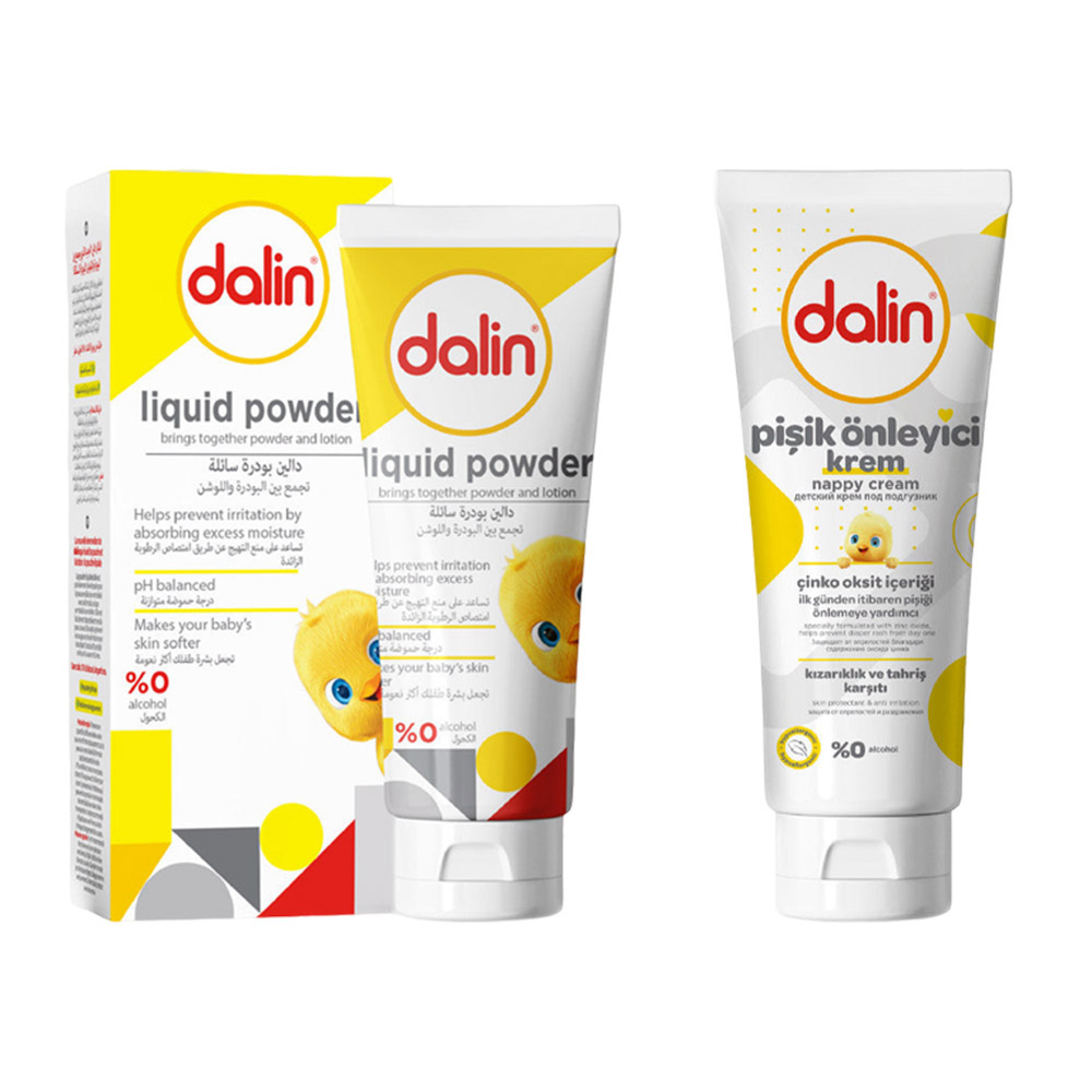 Dalin - Diaper Area Protection Pack - 2 Pc Set