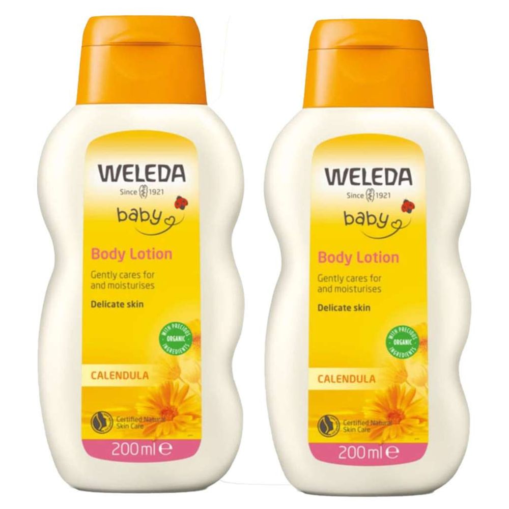 Weleda - Calendula Body Lotion - Pack of 2 - 400 ml