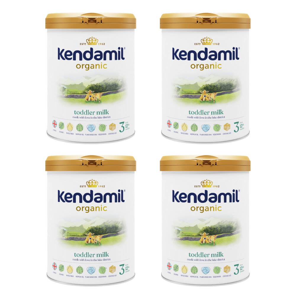 Kendamil - Organic First Infant Milk Stage 3 Formula - Pack of 4