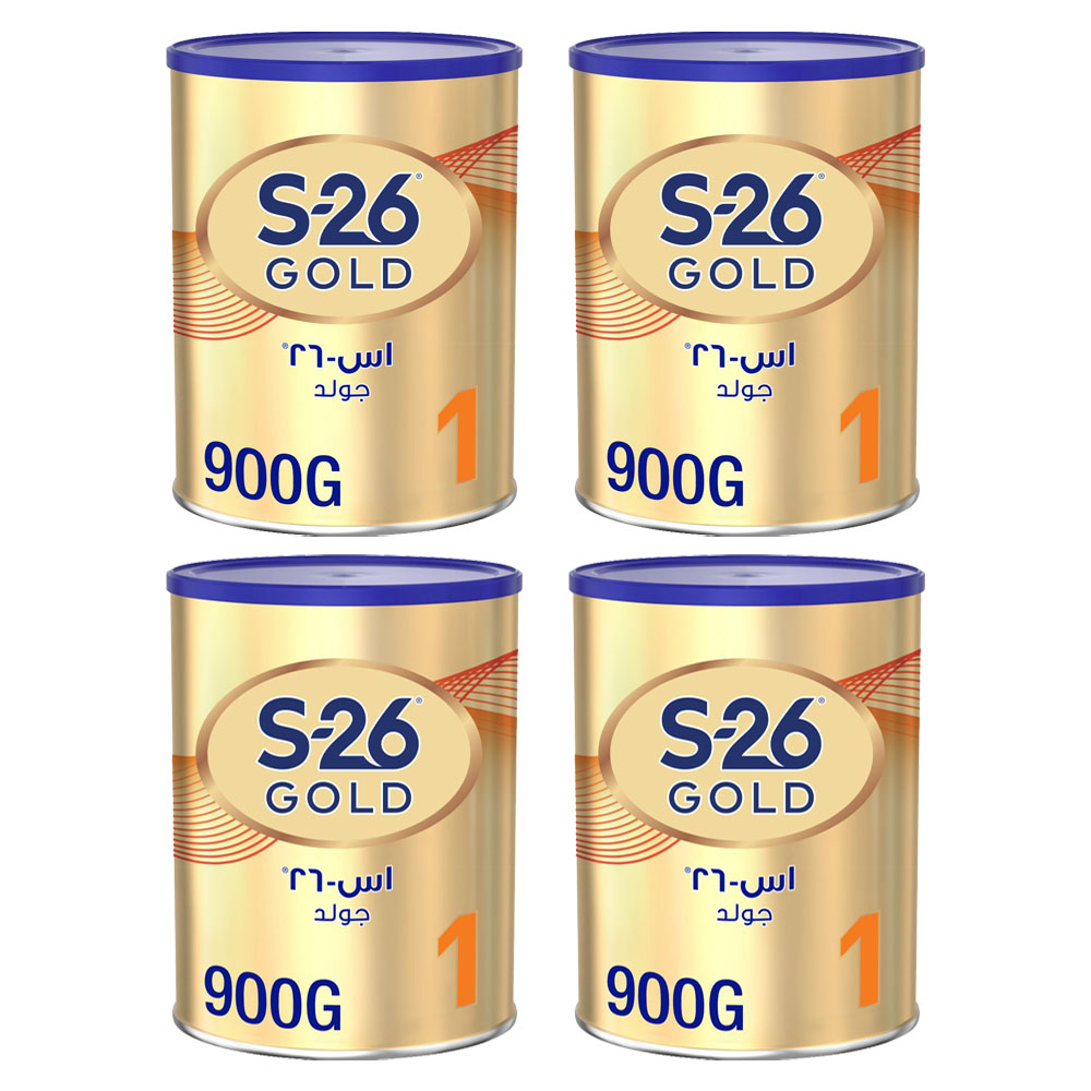 S26 - Gold Stage 1 Starter Infant Formula - 800 gm - Pack of 4