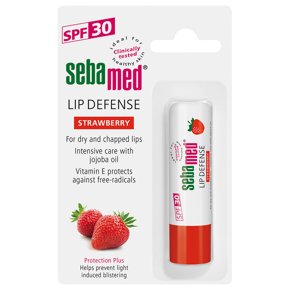 Sebamed Lip Defence Strawberry 4.8g