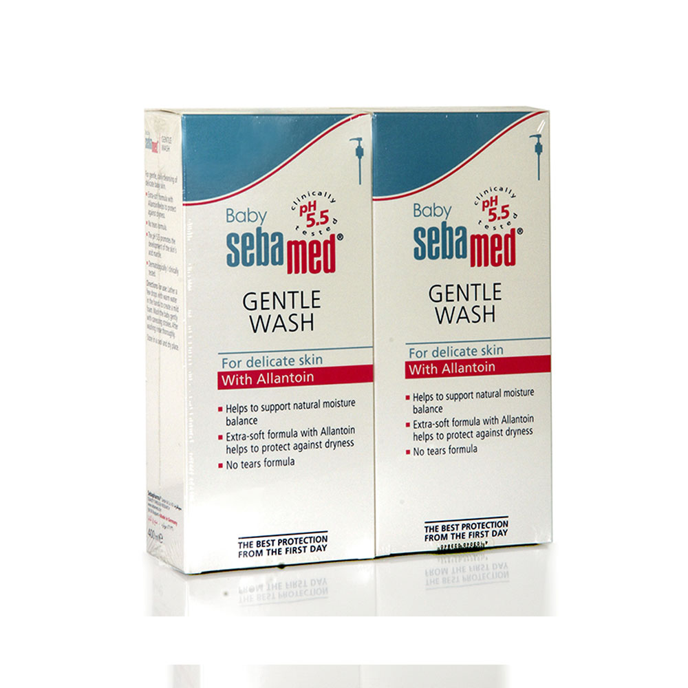 Sebamed Baby Wash Extra Soft 400ml x 2 (Twin Pack)