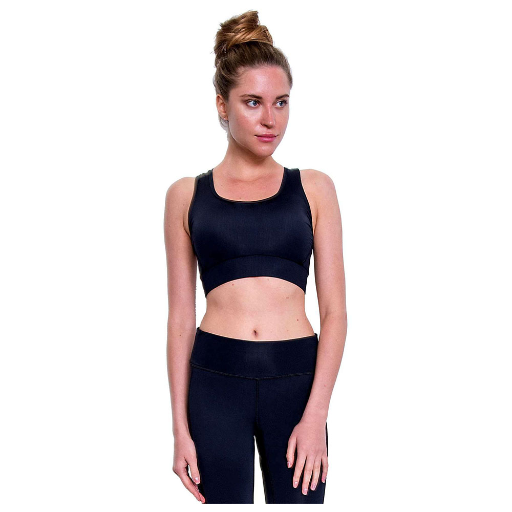 Coega Sunwear L Swim Crop Top, - Black