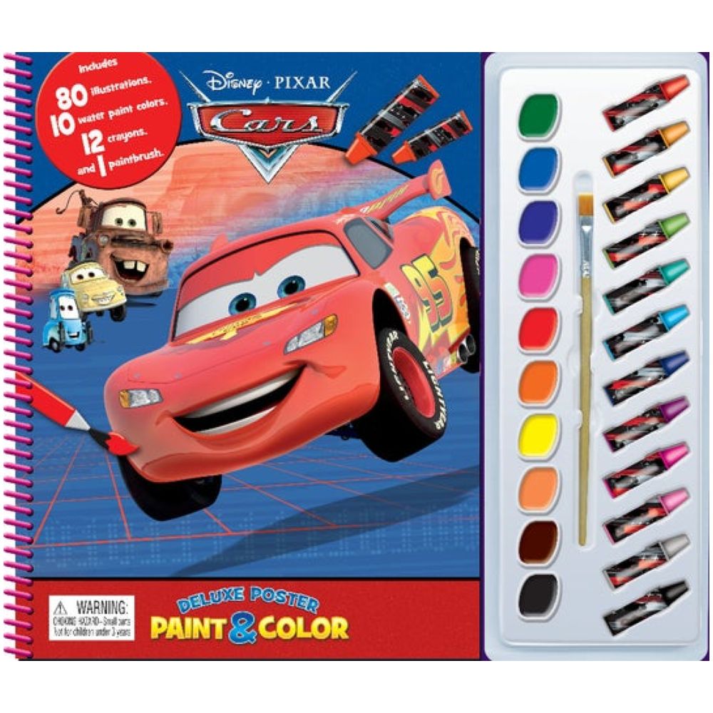 Mattel Hot Wheels Deluxe Poster Paint & Color