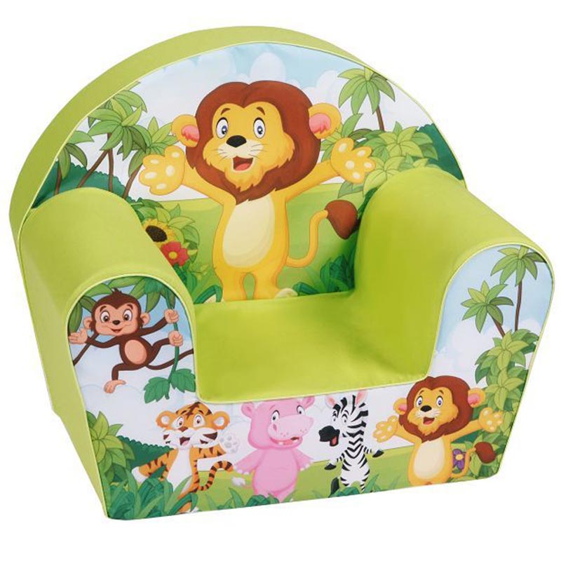 Delsit Arm Chair - Lion Col. Apple