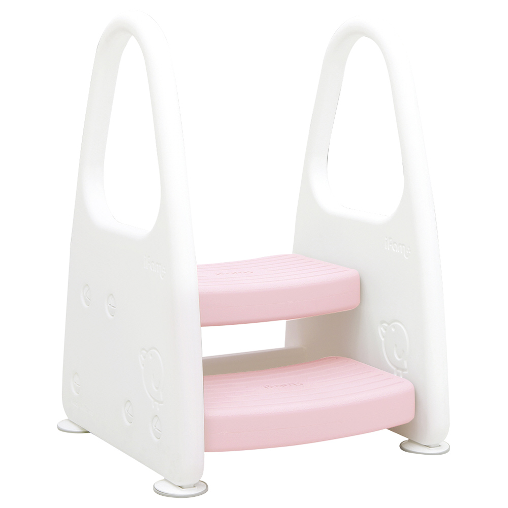 iFam - Safe Guard Step Stool - Pink