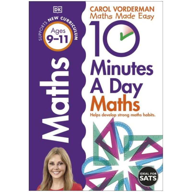 كتاب 10 Minutes A Day Maths - عمر 9-11 - المرحلة 2