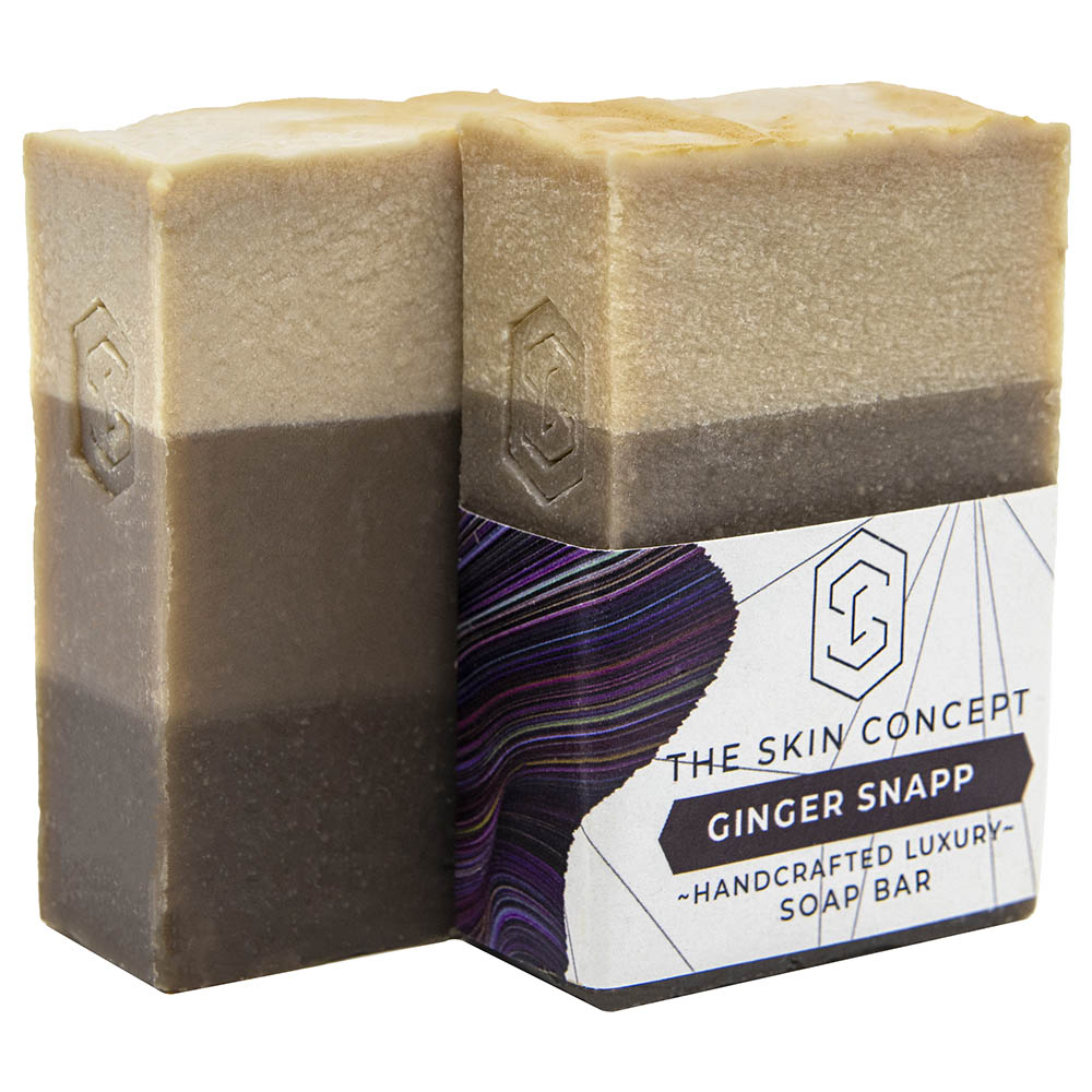 The Skin Concept - Handmade Artisanal Soap Bar - Ginger Snapp