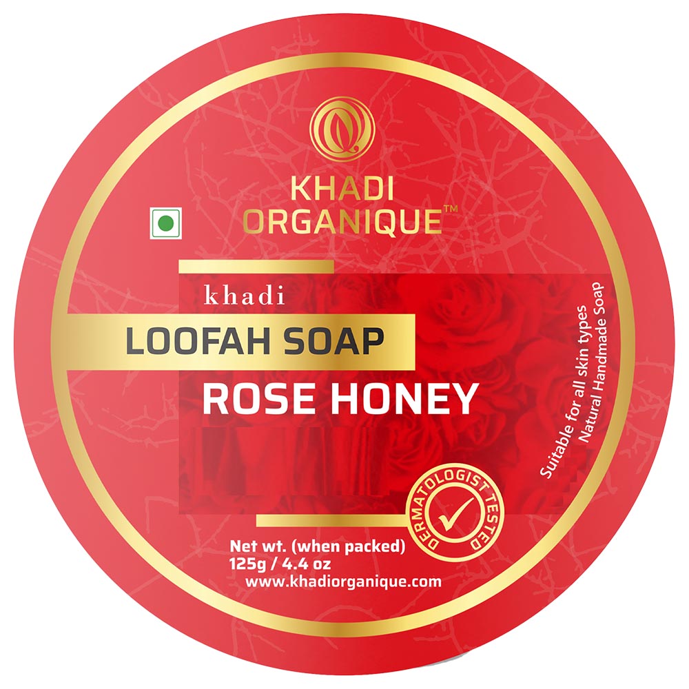 كادي أورغانيك - صابون باسفنجة اللوف - الورد والعسل