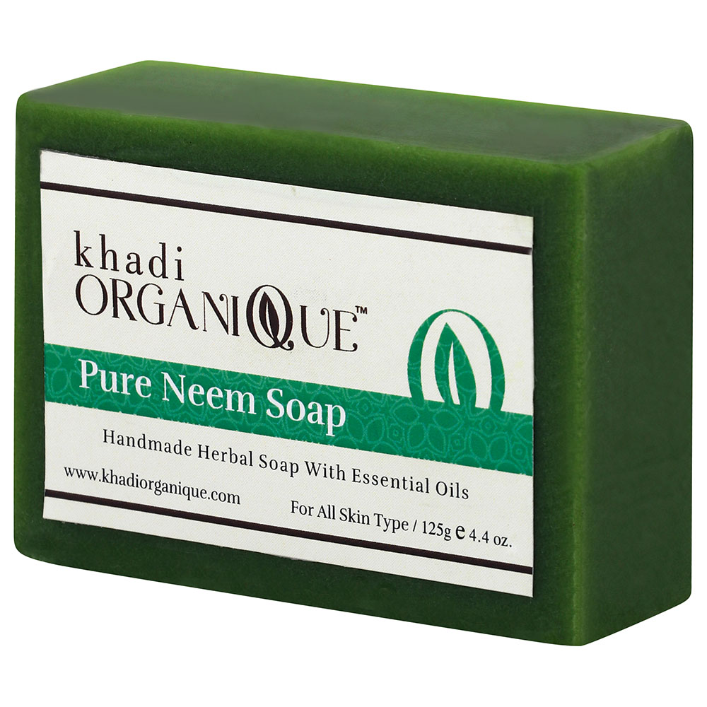 Khadi Organique Natural Handmade Neem Tulsi Soap