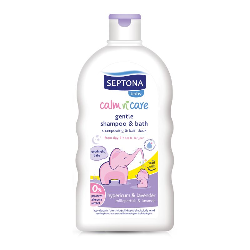 سيبتونا - شامبو وسائل استحمام للأطفال - خزامى - 200 مل