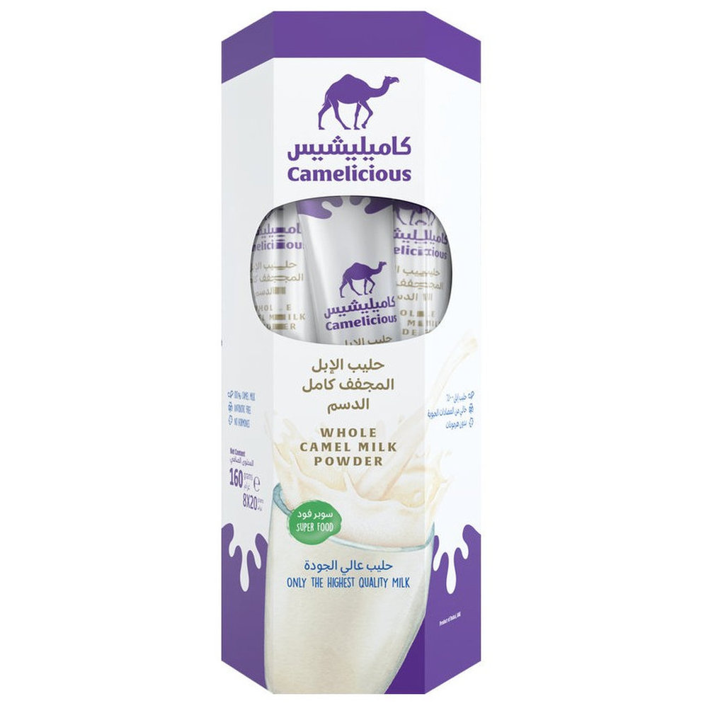 Camelicious - Camel Milk Powder 20g x 8 Sachet
