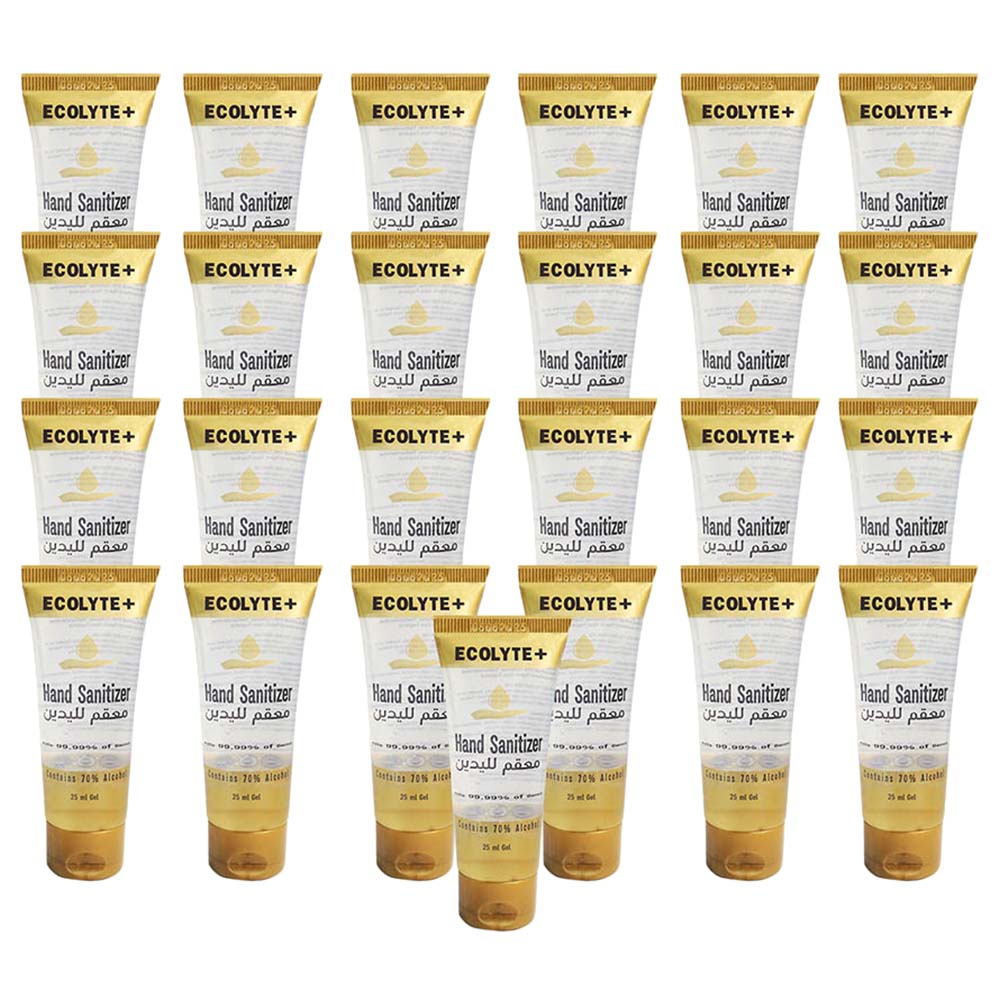 Ecolyte+ - 70% Alcohol With Moisturize Hand Sanitizer 25ml - 300pcs