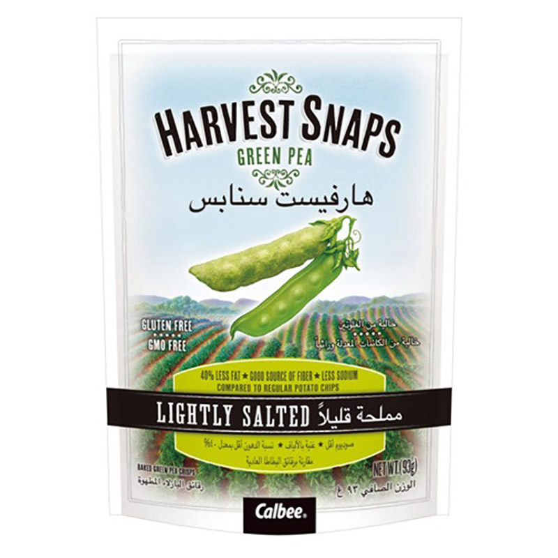 Calbee Harvest Snaps Lightly Salted 93g - Pack of 3
