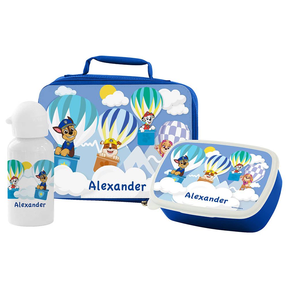 Essmak - Personalized Lunch Pack - Paw Patrol - 3-Pc Set