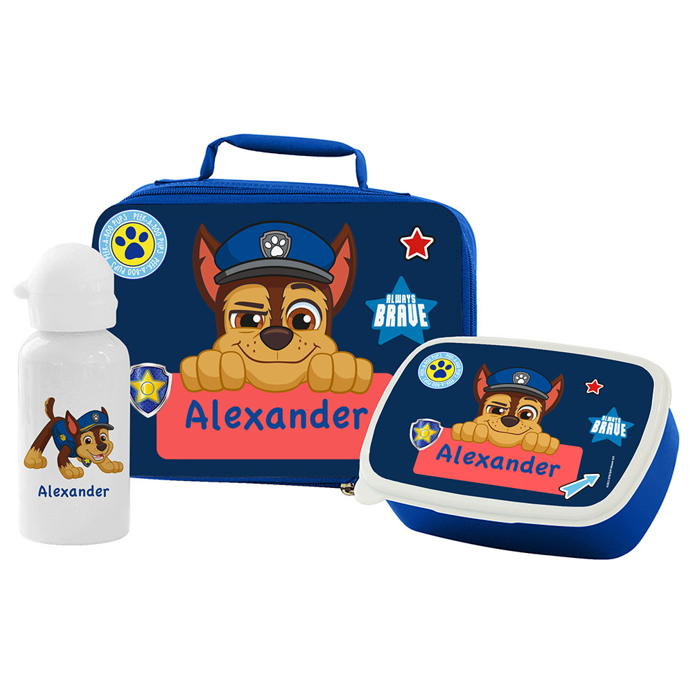 Essmak - Personalized Lunch Pack - Paw Patrol - 3-Pc Set