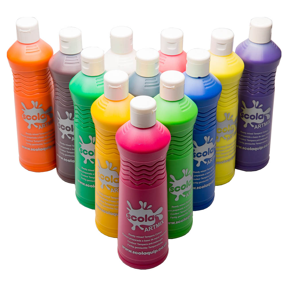 سكولا - طلاء - بني محروق