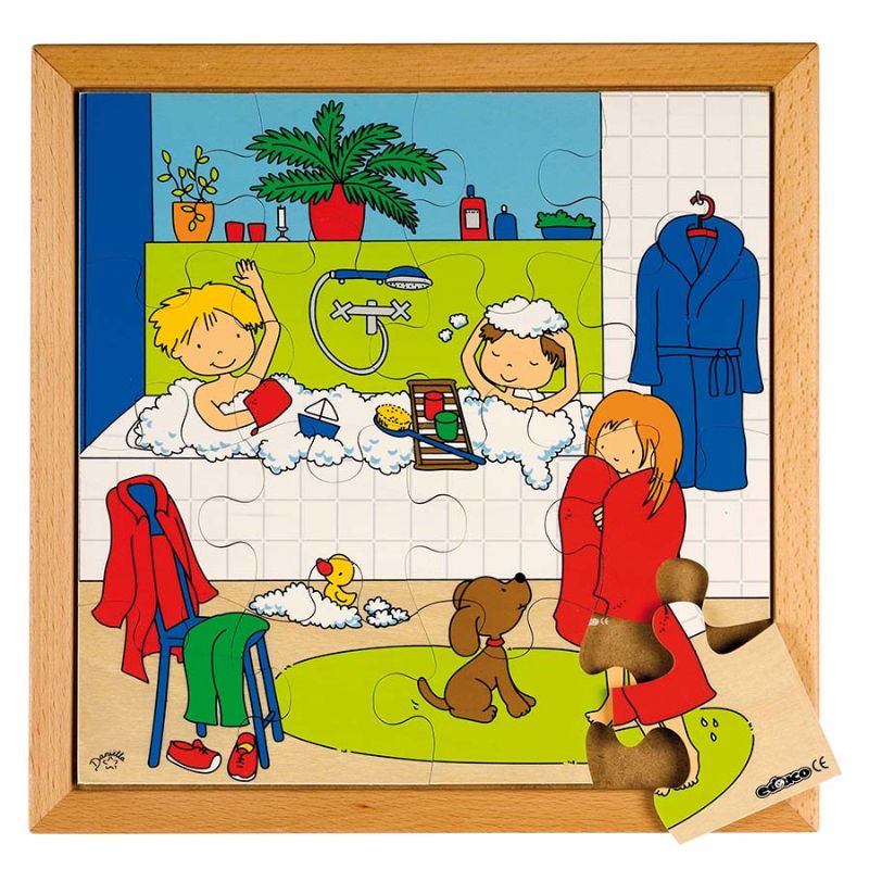 Educo - Personal Hygiene Puzzles - Bathing