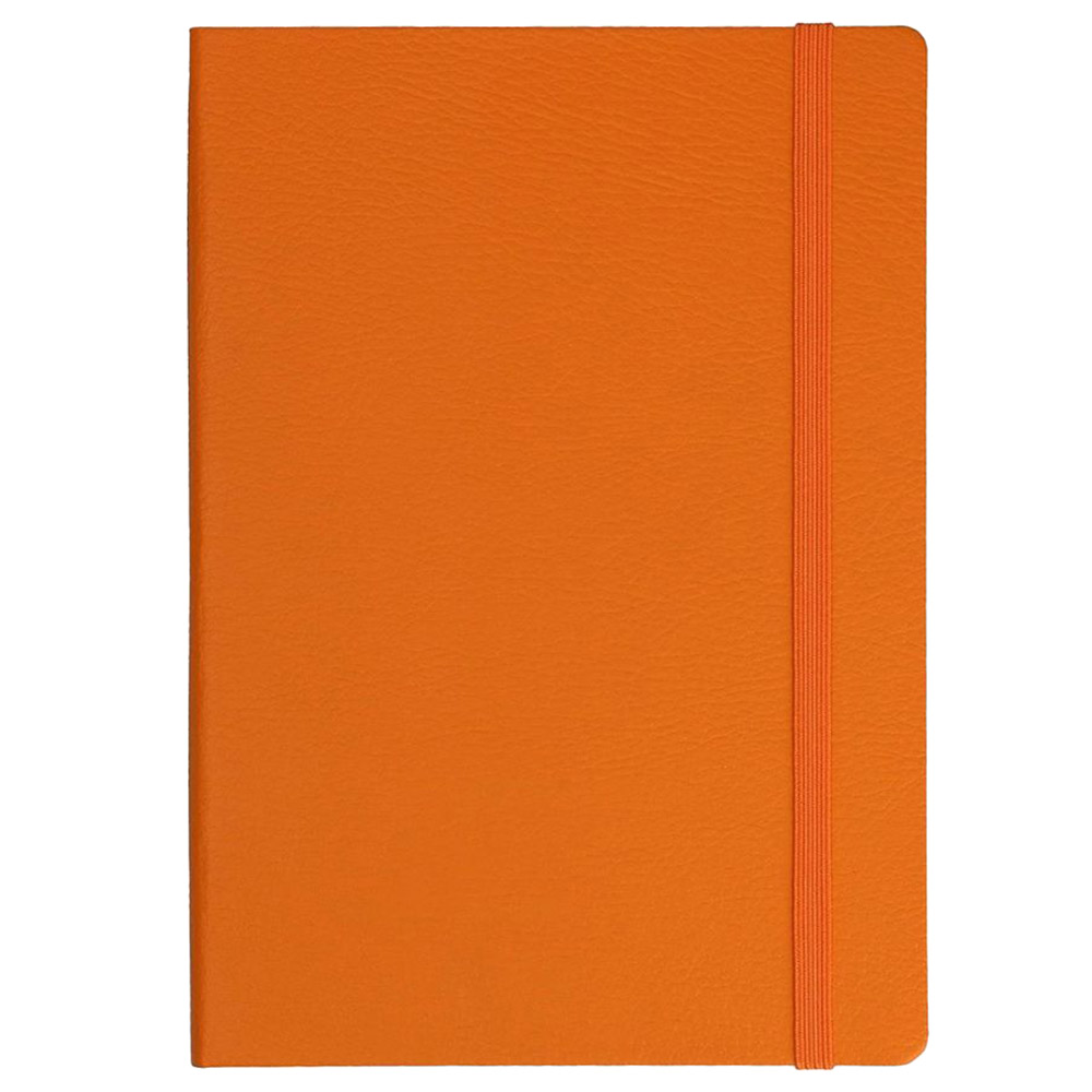 Collins - B6 Glasgow Feint Ruled Notebook - Orange