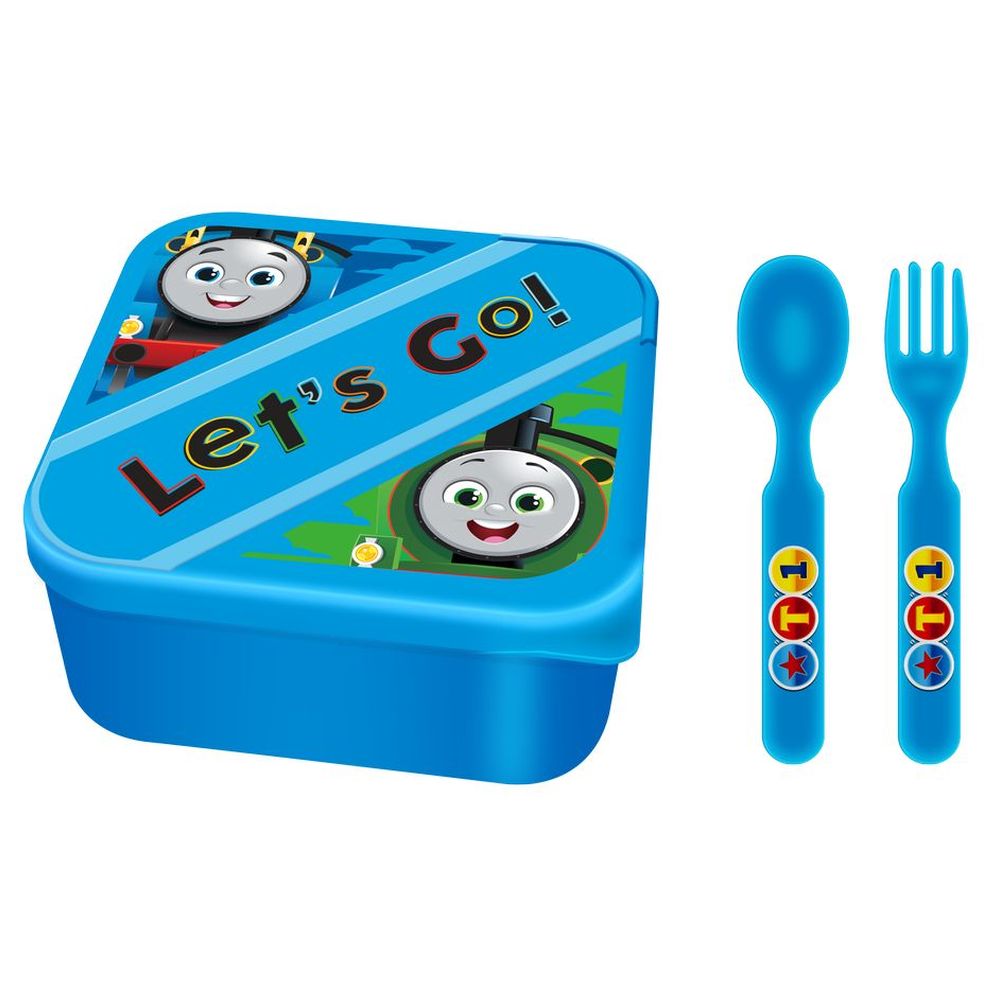 Thomas & Friends - Lunch Box With Cutlery