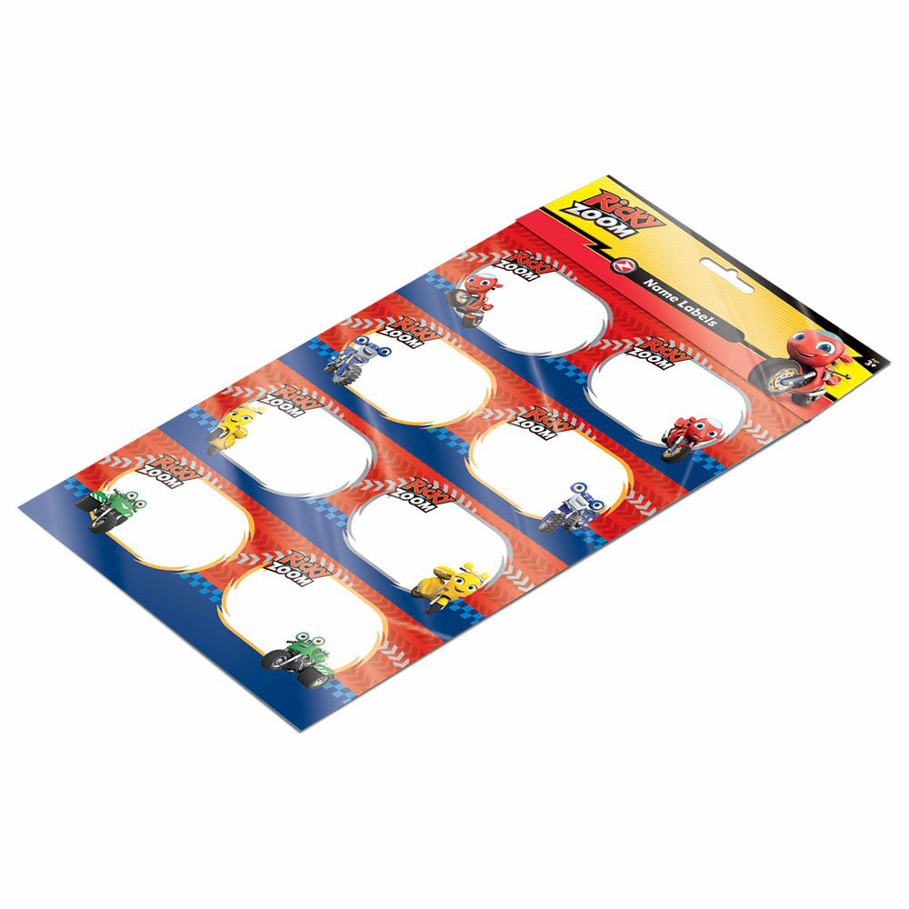 Ricky Zoom Name Label 