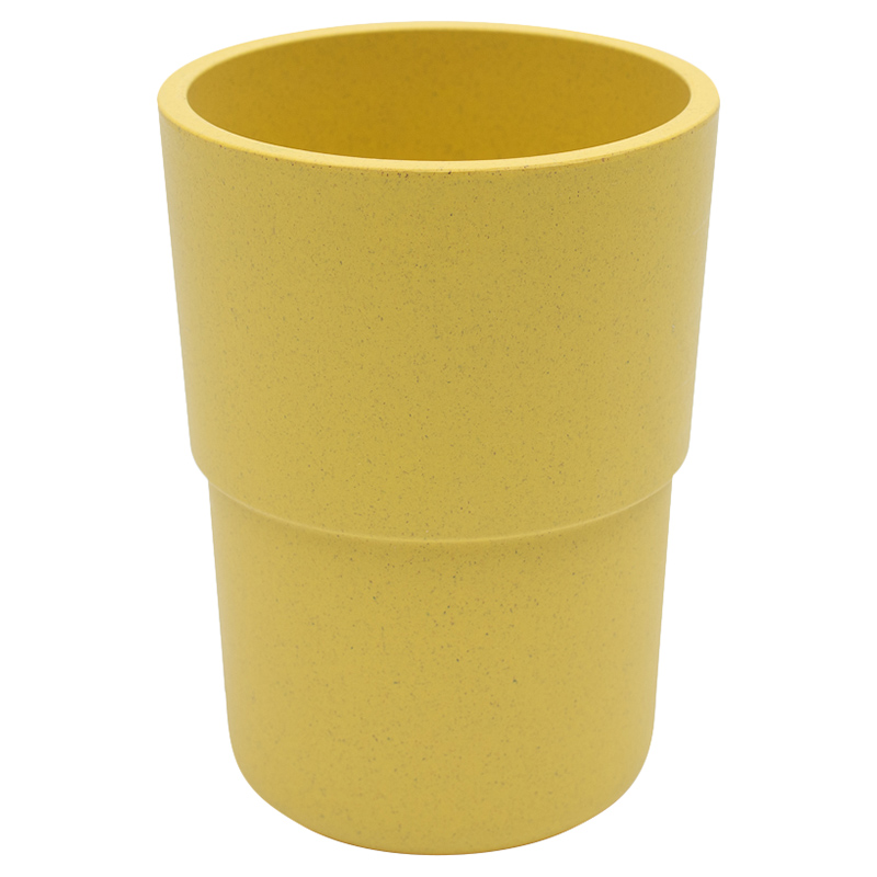 Bobo & Boo - Plant - Based Individual Cups - Yellow - 300ml