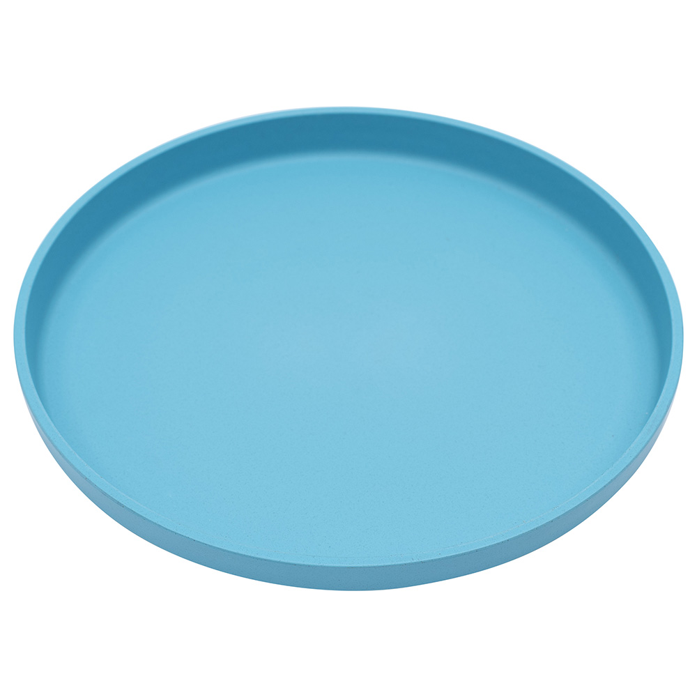Bobo & Boo Plant-Based Individual Plates - Blue - 20cm