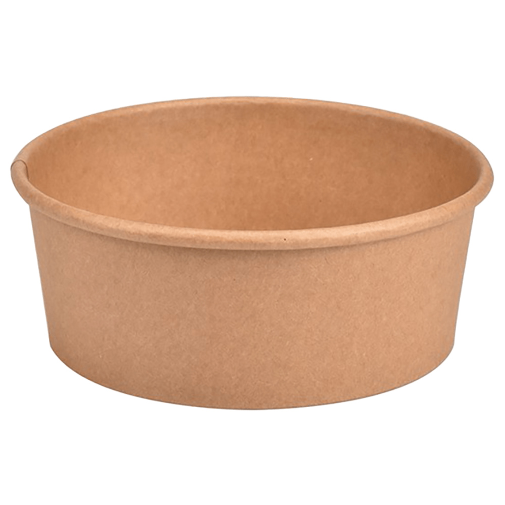 Byft - Kraft Salad Bowl With Lid - 50pcs - 1000ml