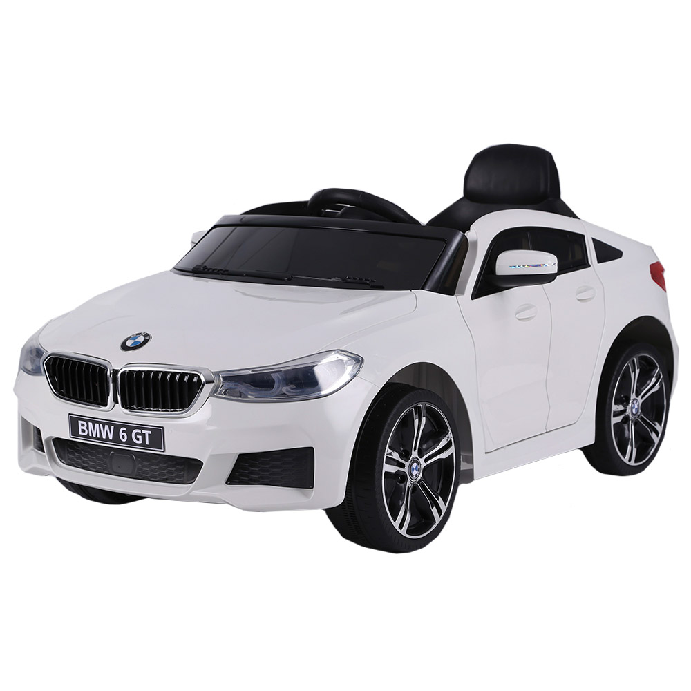 BMW 6GT Electric Ride-on Car 12V - White