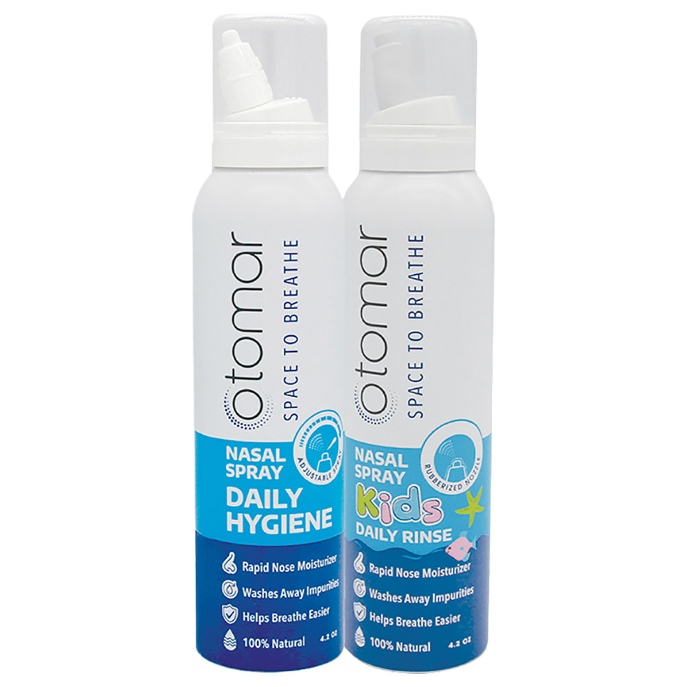 Otomar - Family Hygiene Nasal Sprays 125ml - Pack of 2