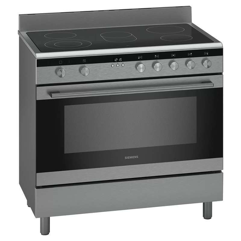 Siemens Freestanding Electric Cooker - 90L - Silver