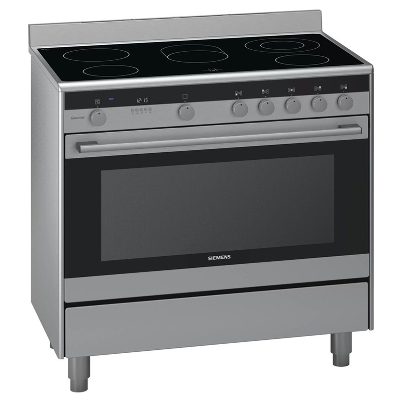 Siemens Ceramic Cooker - 90x60cm - Silver