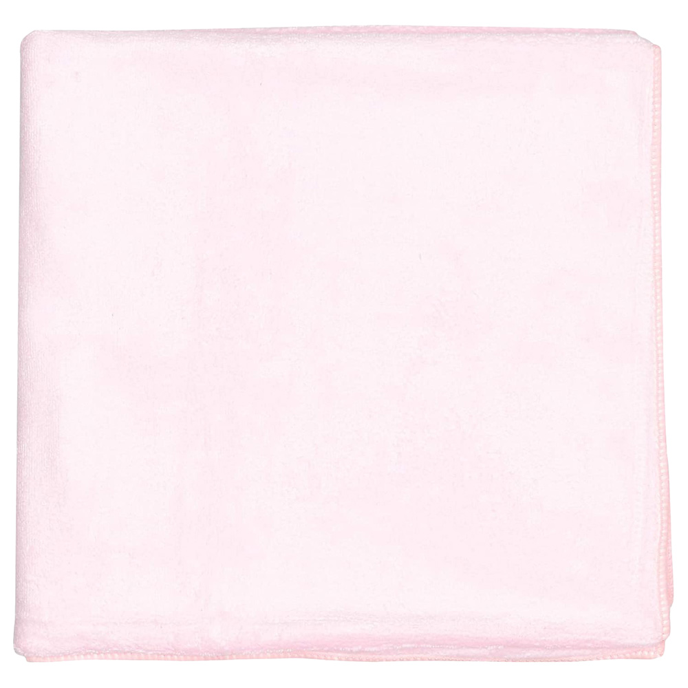 Night Angel - Super Soft Baby Bath Towel - Light Pink