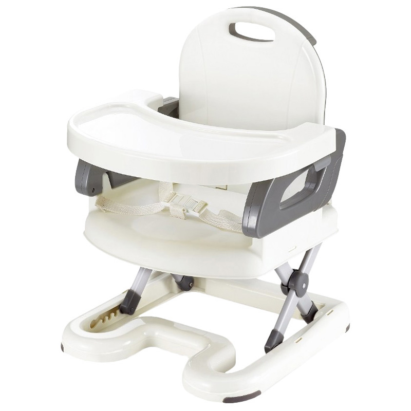 Mastela Baby Booster Seat & Chair For Toddler - White/Grey