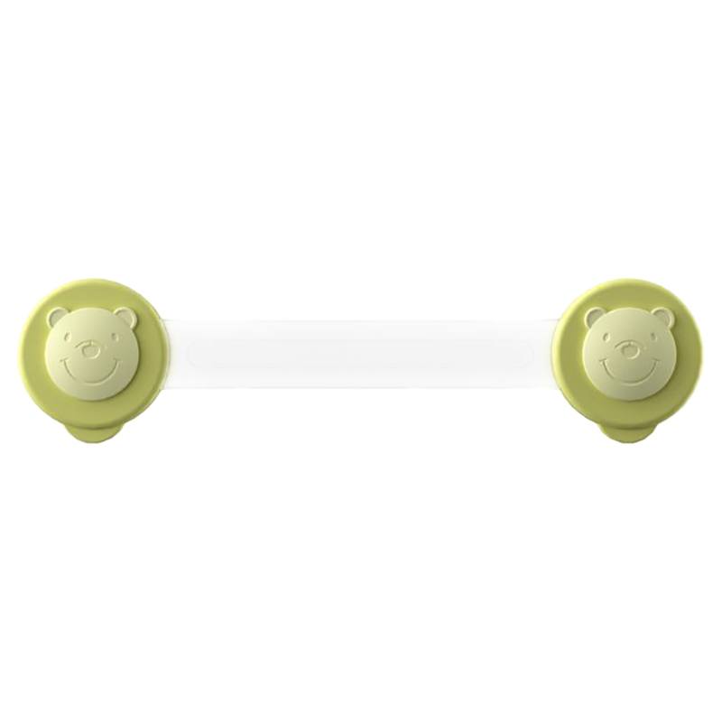 Little Angel Baby Safety Latch Bear Design For Cabinets - Green