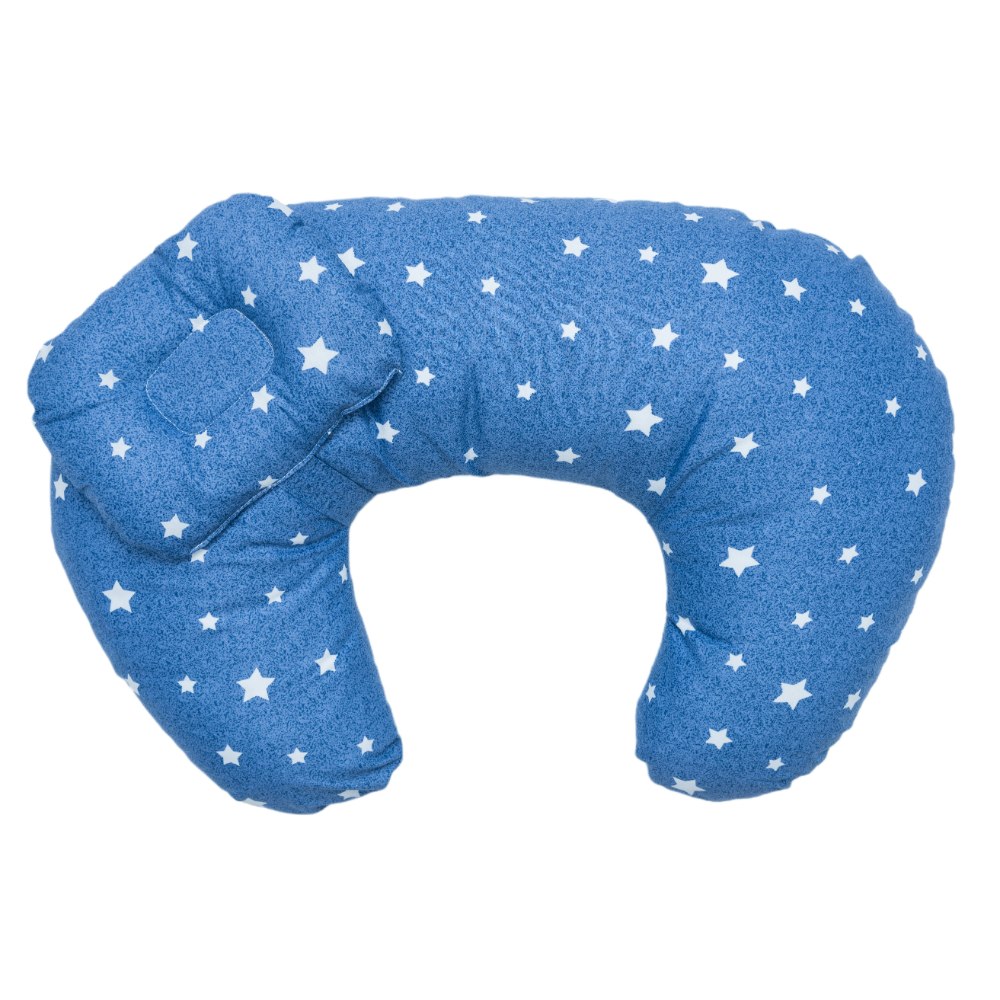 Little Angel Baby Feeding Nursing Pillow Support For Breastfeeding - Blue