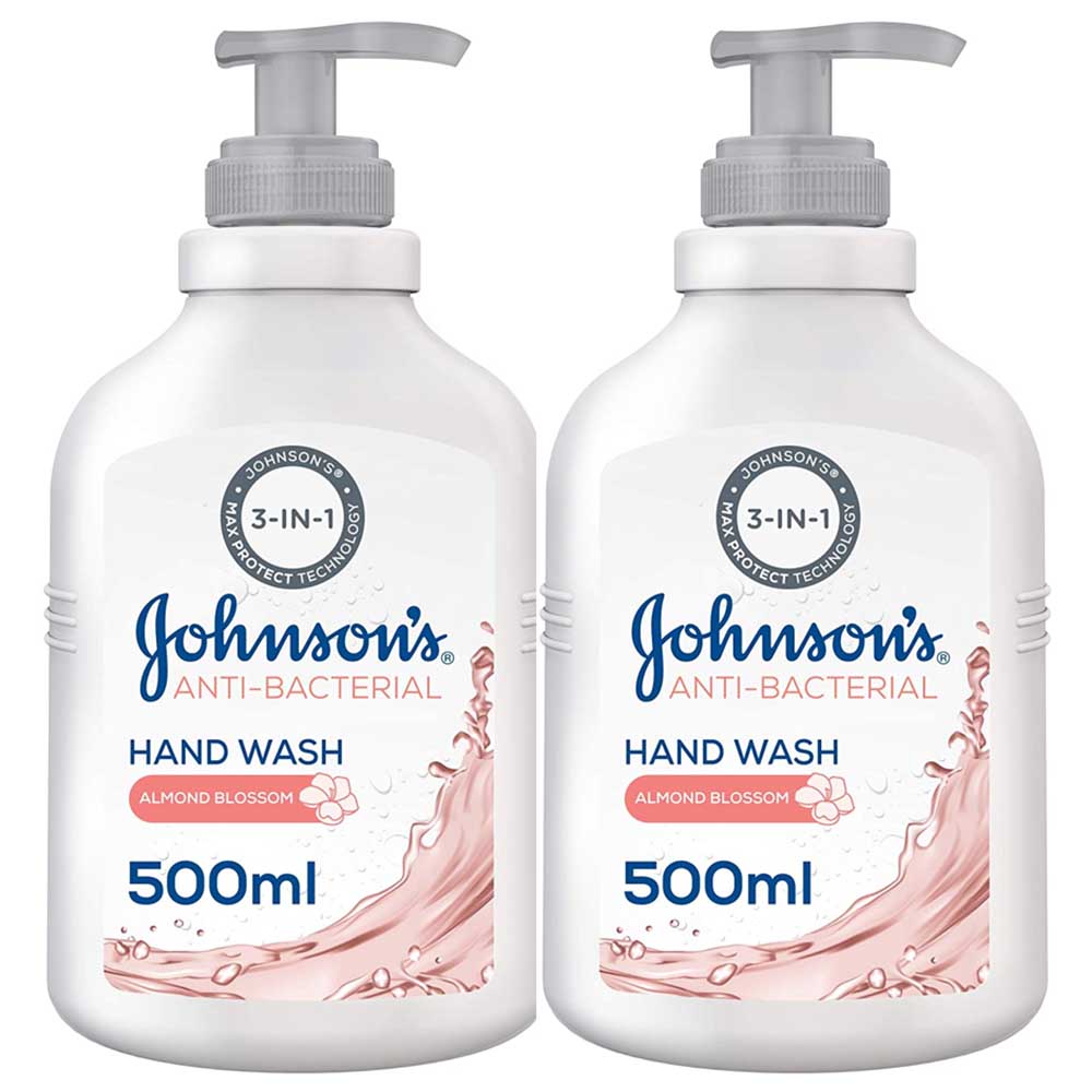 Johnson & Johnson - Almond Blossom Handwash Pack of 2 - 500ml