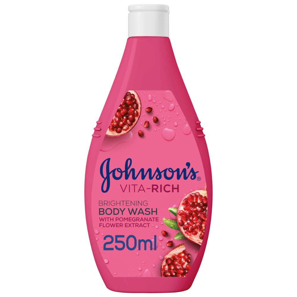 Johnson & Johnson - Body Wash, Vita-Rich, Brightening 250ml