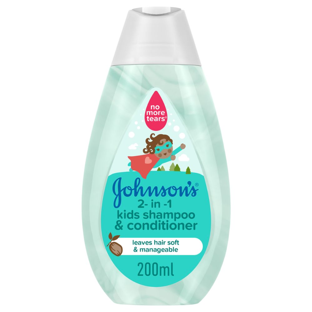 Johnson & Johnson - 2-in-1 Kids Shampoo & Conditioner 200ml