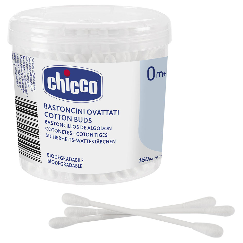 Chicco - Baby Cotton Buds - Pack Of 160